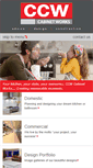 Mobile Screenshot of ccwcabinetworks.com.au
